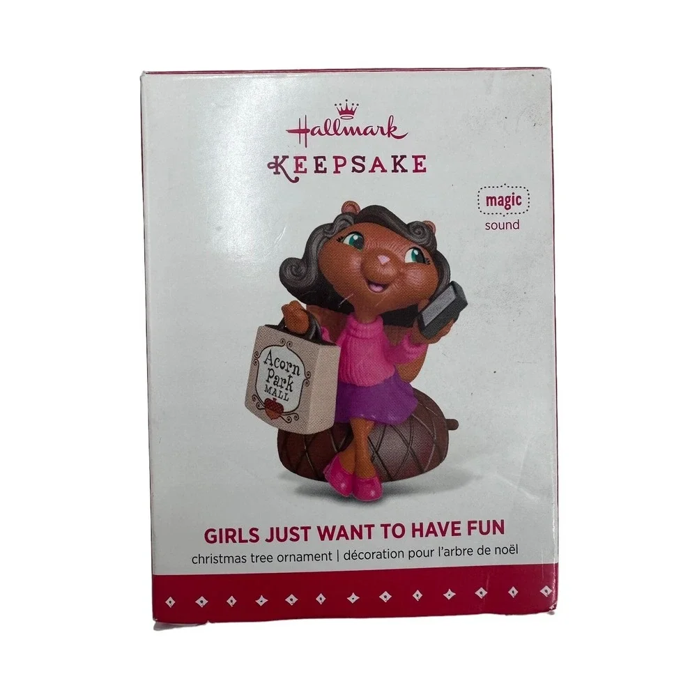 Girls Just Want To Have Fun By Cindi Lauper Hallmark Ornament‎ 2015 NIB